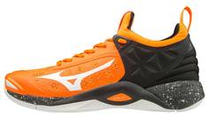 Кроссовки волейбольные Mizuno Wave Momentum, 45, оранжевый, профессиональный