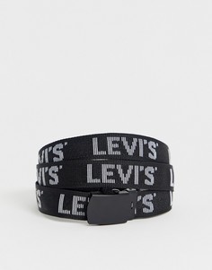 Тканый ремень с логотипом Levis-Черный Levis®