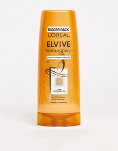 Кондиционер для волос с кокосовым маслом LOreal Elvive Extraordinary Oil - 500 мл-Бесцветный