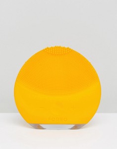 Желтая двухсторонняя очищающая щетка FOREO LUNA mini 2-Бесцветный