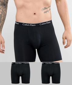 Комплект из 2 пар черных боксеров-брифов Calvin Klein-Черный