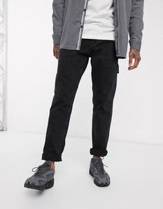 Черные джинсы в стиле милитари Jack & Jones Intelligence-Черный
