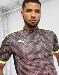 Футболка с неоновой отделкой Puma Football-Мульти
