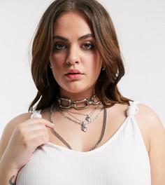 Белая майка в рубчик с узлами Only Curve-Белый