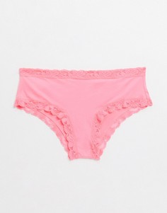 Розовые трусы Aerie-Розовый