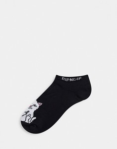 Черные короткие носки RIPNDIP Lord Nerm-Черный