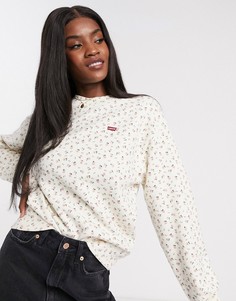 Белая футболка с принтом и круглым вырезом Levis-Белый Levis®