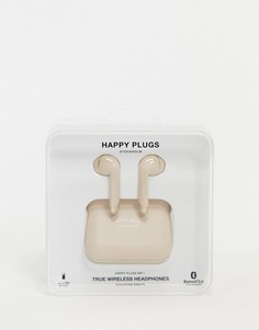 Золотистые матовые беспроводные наушники ограниченной серии Happy Plugs air 1-Бесцветный