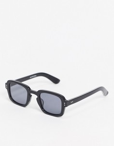 Черные квадратные солнцезащитные очки Spitfire Cut Fifteen-Черный