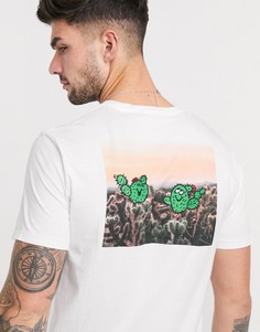 Белая футболка с принтом и вышивкой кактусов Levis-Белый Levis®