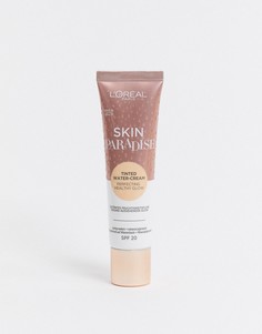 Тонирующее увлажняющее средство с фактором SPF20 LOreal Paris - Skin Paradise-Светло-коричневый Loreal