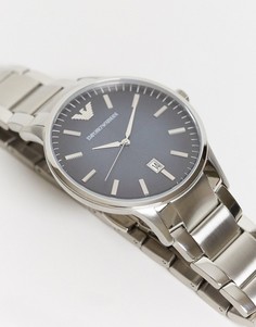 Часы из нержавеющей стали Emporio Armani-Серебряный