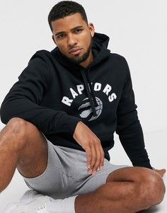 Худи черного цвета с логотипом команды "Toronto Raptors" New Era NBA-Черный