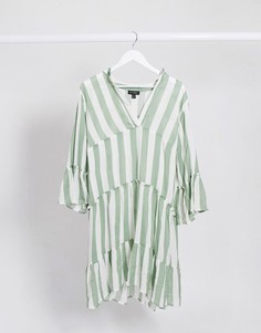 Свободное платье в полоску QED London-Мульти