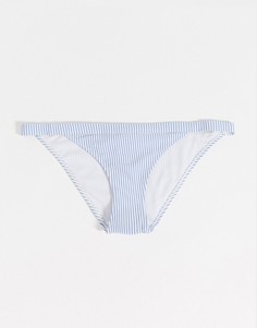 Плавки бикини в полоску с высоким вырезом по бедру Accessorize-Мульти