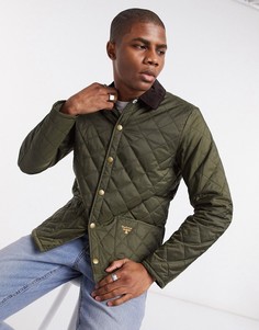 Стеганая куртка оливкового цвета Barbour Beacon Starling-Зеленый