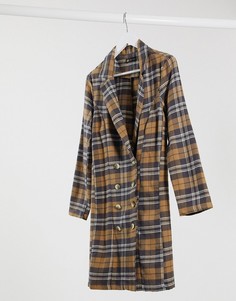 Платье-блейзер в клетку I Saw It First-Мульти