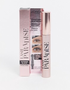 Тушь для ресниц с касторовым маслом LOreal Paris Paradise - Intense Black-Черный Loreal
