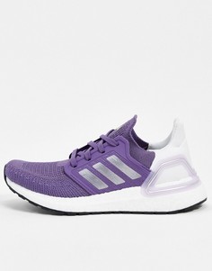 Фиолетовые кроссовки adidas Running Ultraboost 20-Фиолетовый