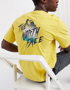 Желтая футболка The North Face MOS-Желтый