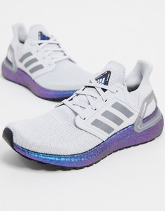 Серые кроссовки adidas Running Ultraboost 20-Серый