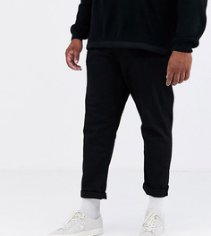 Черные суженные книзу джинсы ASOS DESIGN Plus-Черный