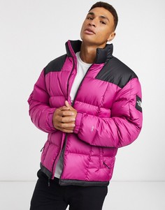 Фиолетовая дутая куртка The North Face-Фиолетовый