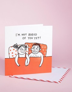 Валентинка "Im Not Bored of You Yet" Ohh Deer-Мульти