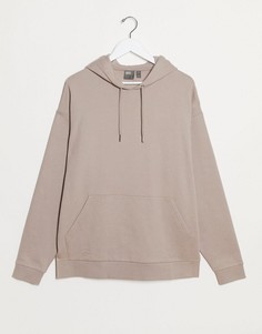 Oversized-худи с разрезами ASOS DESIGN-Бежевый
