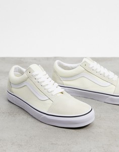 Классические светлые кроссовки Vans-Белый