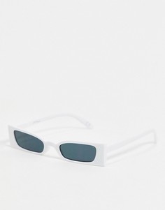 Солнцезащитные очки в белой оправе Jeepers Рeepers-Белый