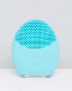Антивозрастной массажер и щетка для жирной кожи лица FOREO LUNA 2-Бесцветный