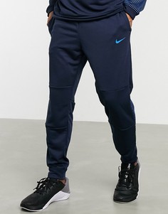 Узкие темно-синие джоггеры Nike Training-Темно-синий
