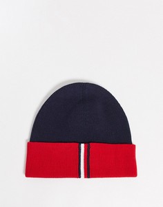 Шапка-бини Tommy Hilfiger-Темно-синий