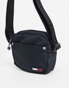 Черная сумка через плечо Tommy Jeans-Черный