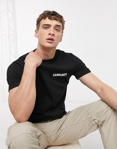 Черная футболка с логотипом Carhartt WIP-Черный