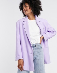 Лавандовый пиджак в винтажном стиле ASOS DESIGN-Фиолетовый