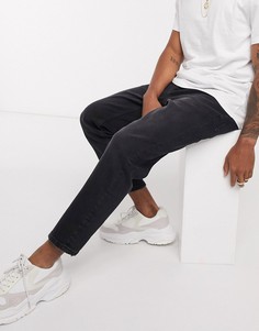 Черные стретчевые джинсы ASOS DESIGN-Черный