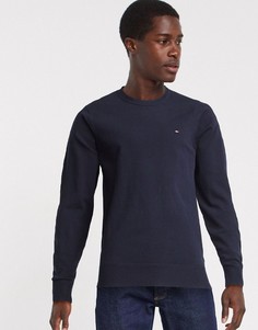 Джемпер с круглым вырезом Tommy Hilfiger-Черный