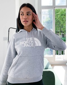 Худи серого цвета The North Face Light Drew Peak-Серый
