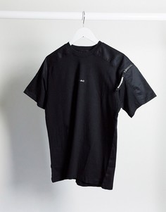 Черная футболка от комплекта с карманом MA1 Mennace-Черный