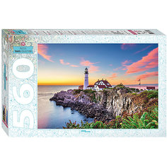 Мозаика "puzzle" 560 "США. Маяк в Портленде" Степ Пазл