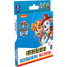 Набор восковых мелков Paw Patrol, 12 цветов Seventeen
