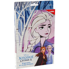 Картина из пластилина Lori "Disney. Холодное сердце-2 "Эльза"