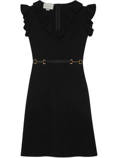 Gucci платье с расклешенными рукавами