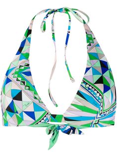Emilio Pucci лиф бикини с геометричным узором