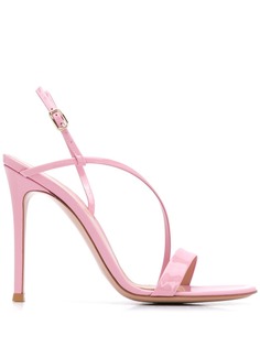 Gianvito Rossi босоножки Manhattan 100 с ремешком на пятке