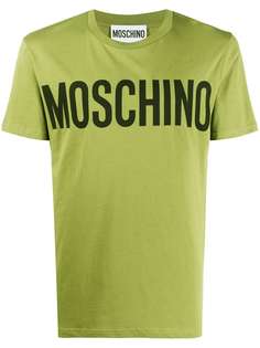Moschino футболка с логотипом