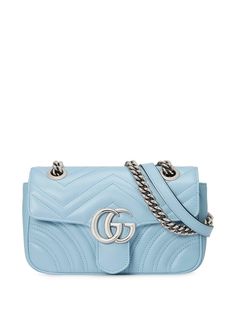 Gucci стеганая мини-сумка GG Marmont