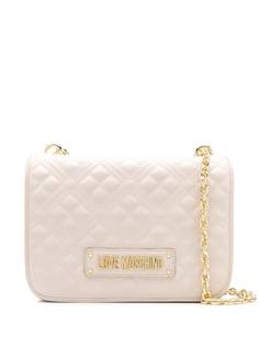 Love Moschino стеганая сумка на плечо с логотипом